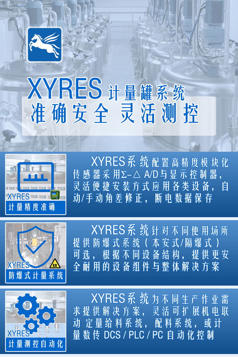 XYRES電子計量罐系統(tǒng)應(yīng)用與行業(yè)方案